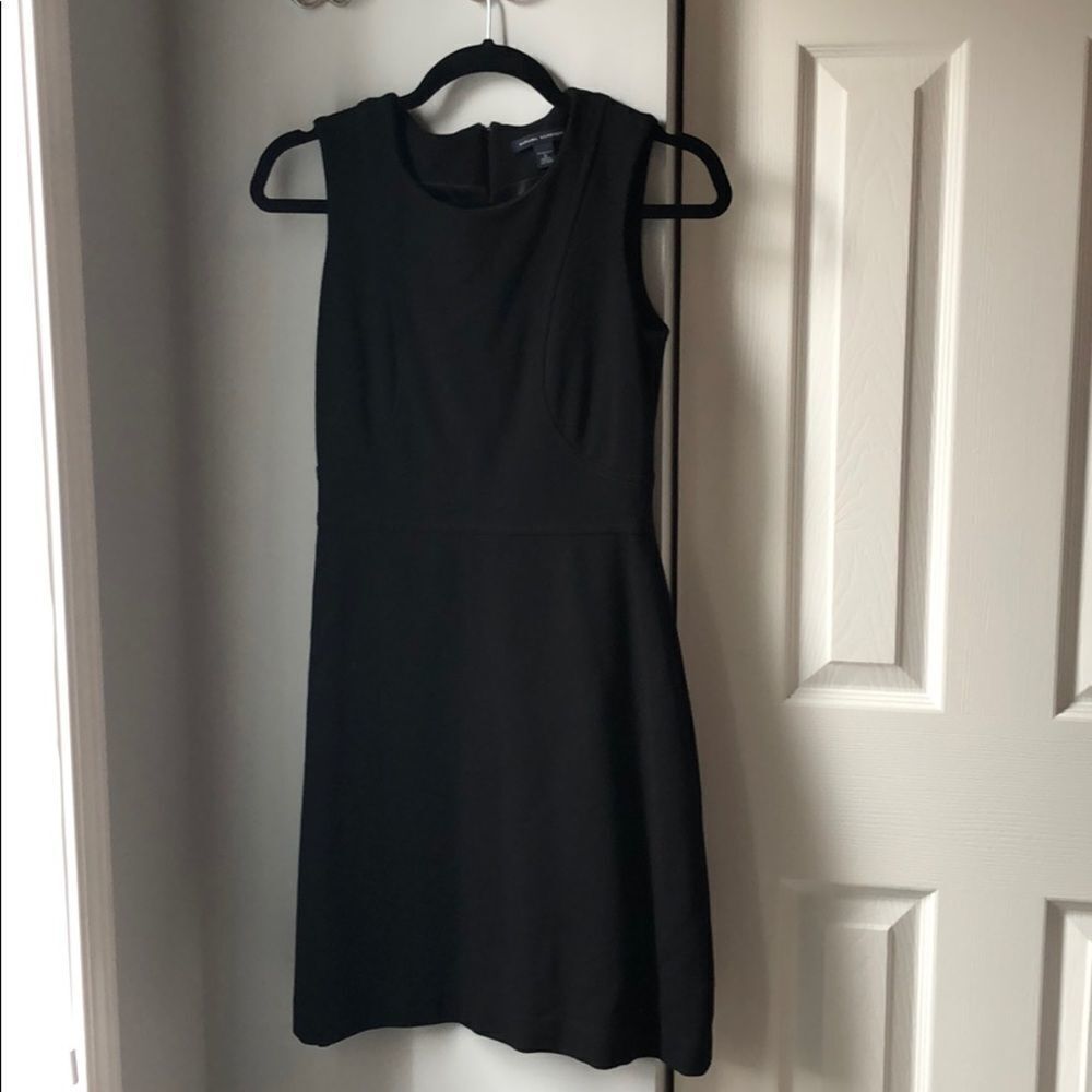 Banana Republic Black Sheath Dress- 0